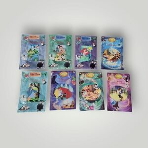 Vintage The Walt Disney Treasure Chest Book Collection Set of 8 Large Ov…